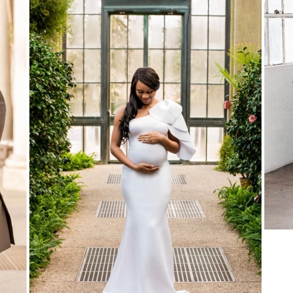 White Babyshower Gown - Picture 4 of 5